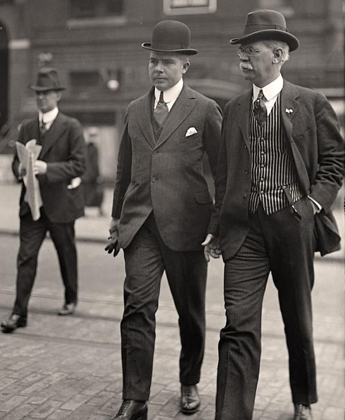 Men circa 1918