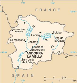 andorra (actually principality)